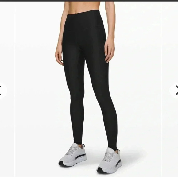 Lululemon Black Mapped Out High-Rise Tight 28 size 6